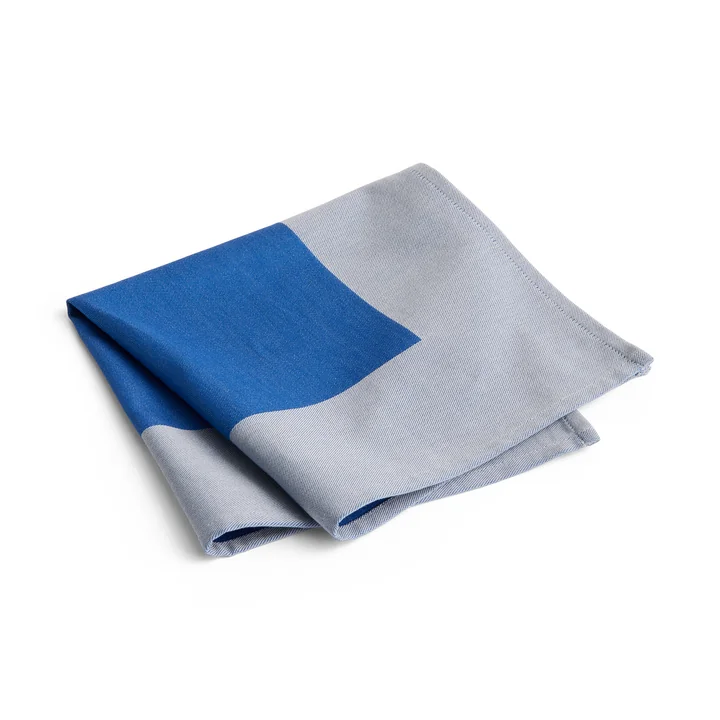 HAY Ram - Servet, 40 x 40 cm, blauw