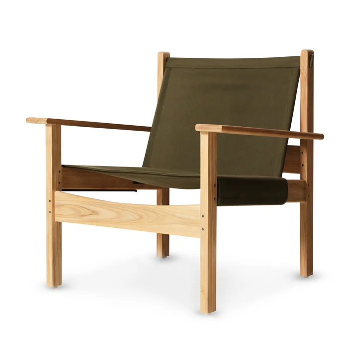 HKliving Explorer Chair -, legergroen