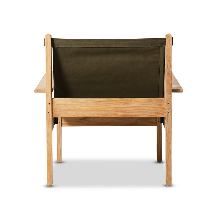 HKliving Explorer Chair -, legergroen