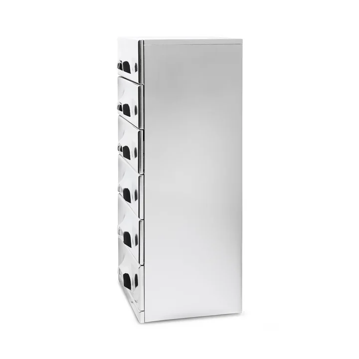 HKliving - Commode met 6 laden, chroom