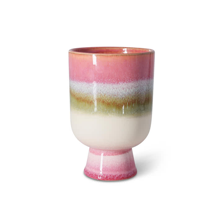 HKliving Retro - Bloempot Ø 13 cm, rozenveld