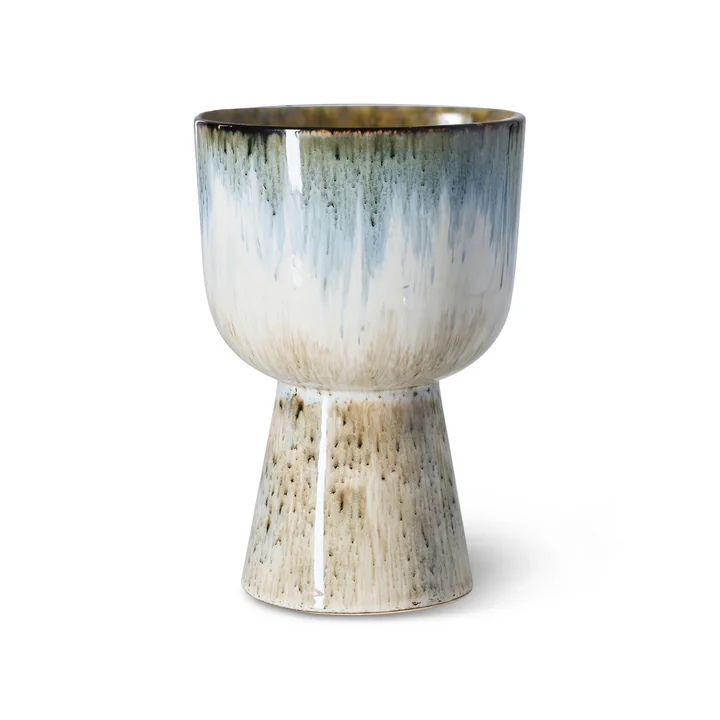 HKliving Retro - Bloempot Ø 16,5 cm, lagune