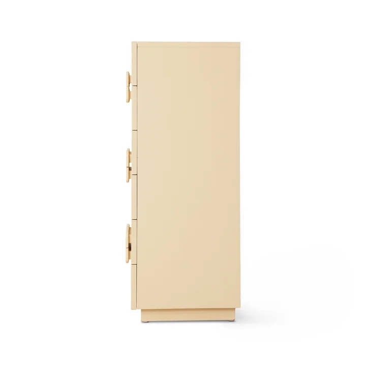 HKliving Spacious - Ladekast, B 80 x H 98 cm, crème