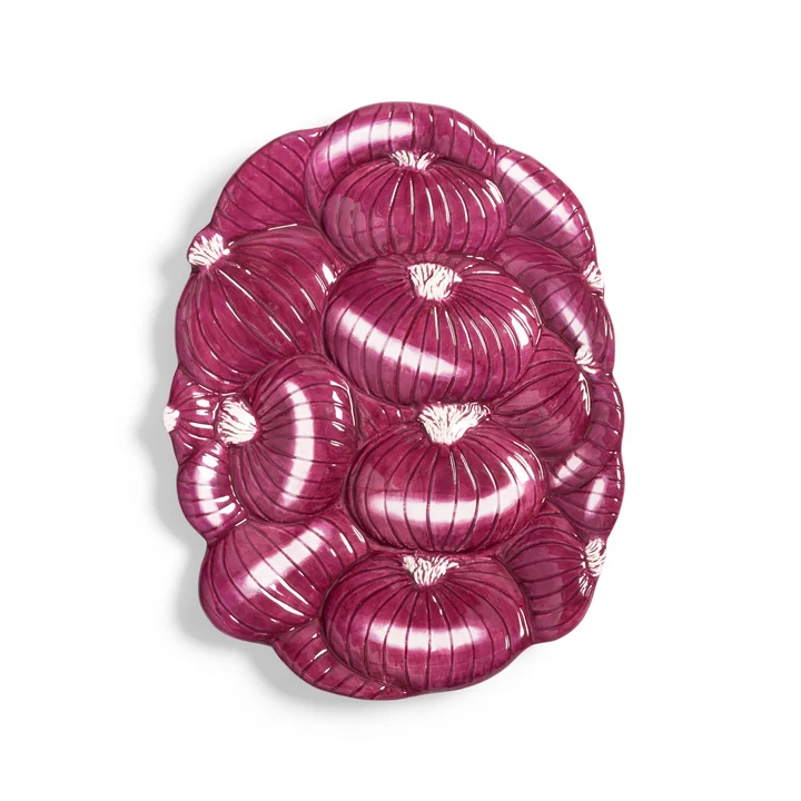 & klevering - Peulvruchten serveerplank ui, 18 x 23,5 cm, paars