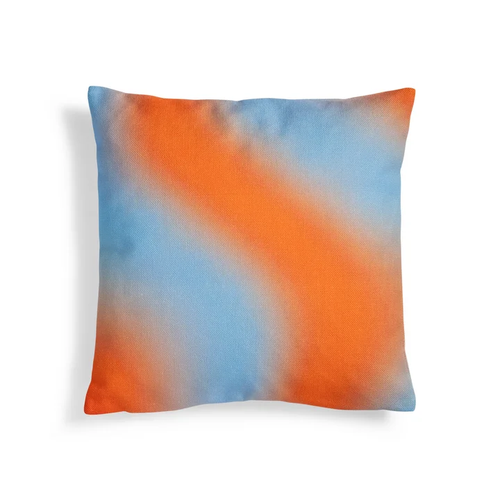 & klevering Hue - Kussen 40 x 40 cm, oranje / blauw