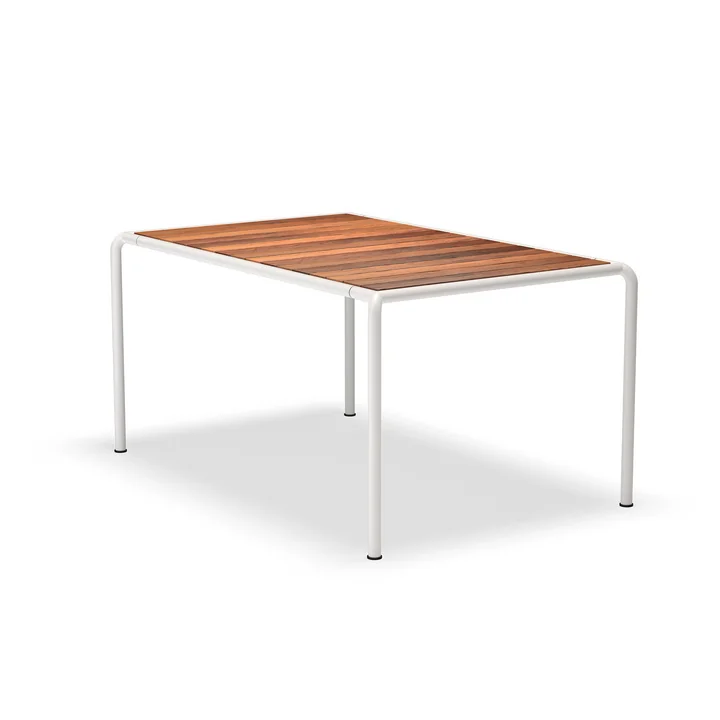 HOUE - Avanti eettafel voor buiten, 153 x 98 cm, essen / gedempt wit