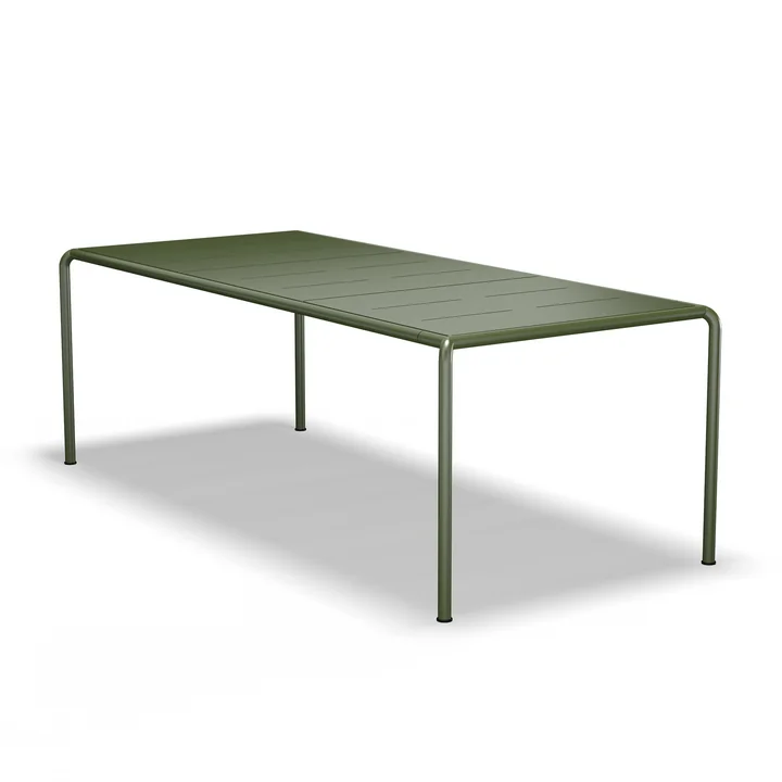 HOUE - Avanti eettafel voor buiten, 222 x 98 cm, olijfgroen