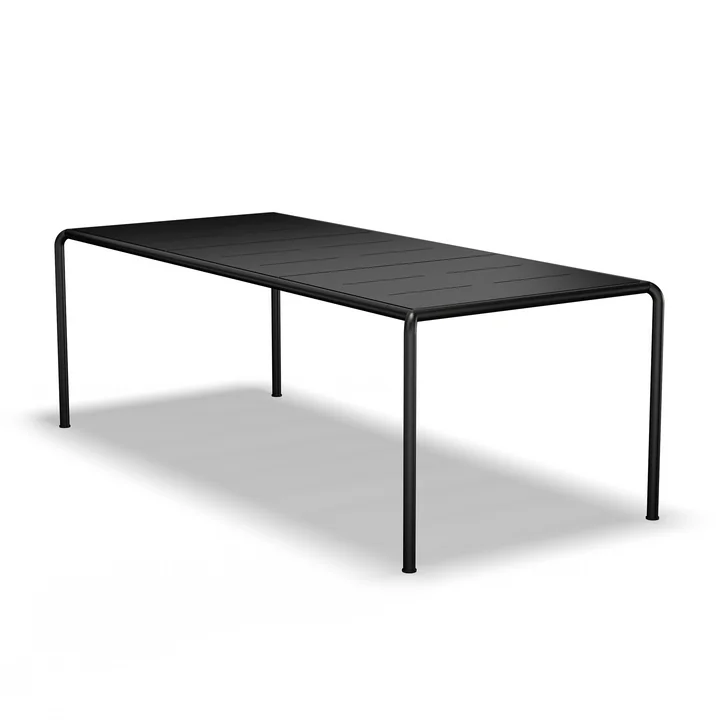 HOUE - Avanti eettafel voor buiten, 222 x 98 cm, zwart