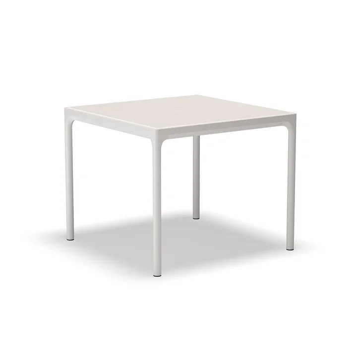 HOUE - Four Buitentafel, 90 x 90 cm, gedempt wit