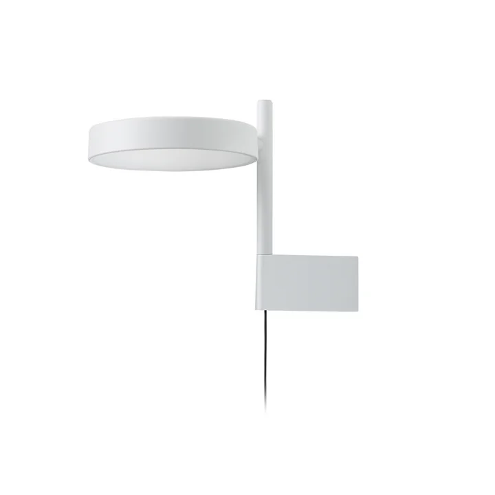 Wästberg - w242 Pastille aluminium LED wandlamp br1, verkeerswit RAL 9016
