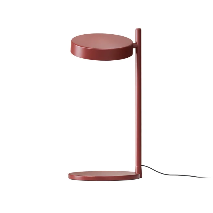 Wästberg - w242 Pastille aluminium LED tafellamp b2, oxide rood RAL 3009