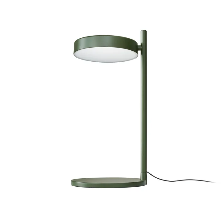 Wästberg - w242 Pastille aluminium LED tafellamp b2, olijfgroen RAL 6003