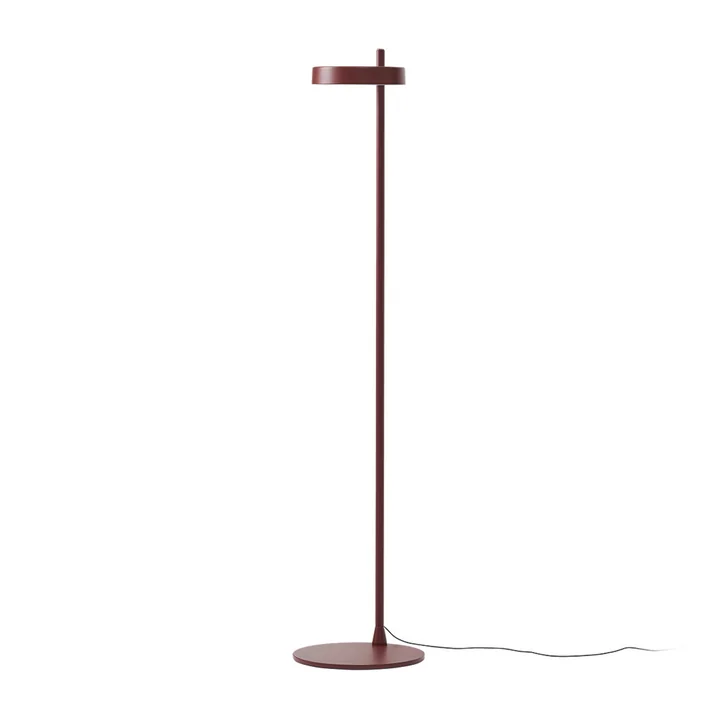 Wästberg - w242 Pastille aluminium LED vloerlamp f2, oxide rood RAL 3009