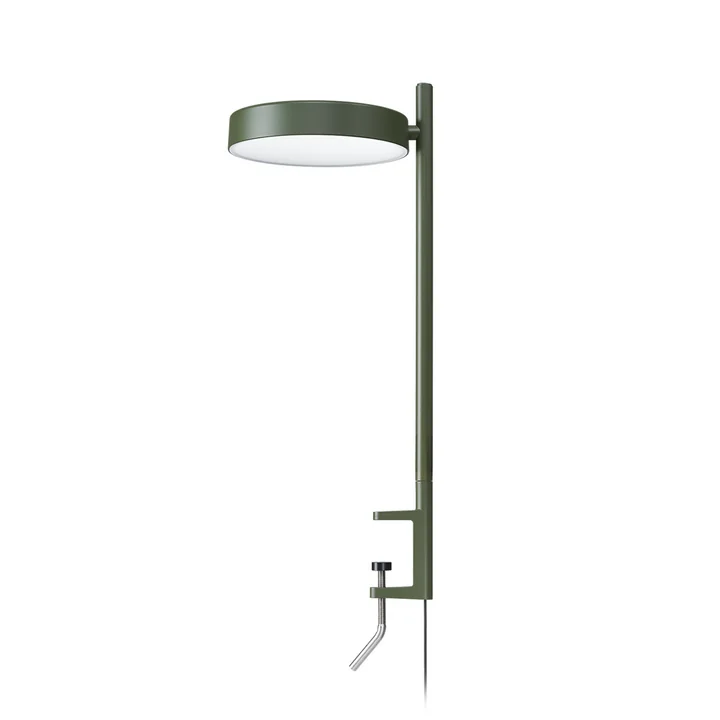 Wästberg - w242 Pastille aluminium LED-klemlicht c2, olijfgroen RAL 6003