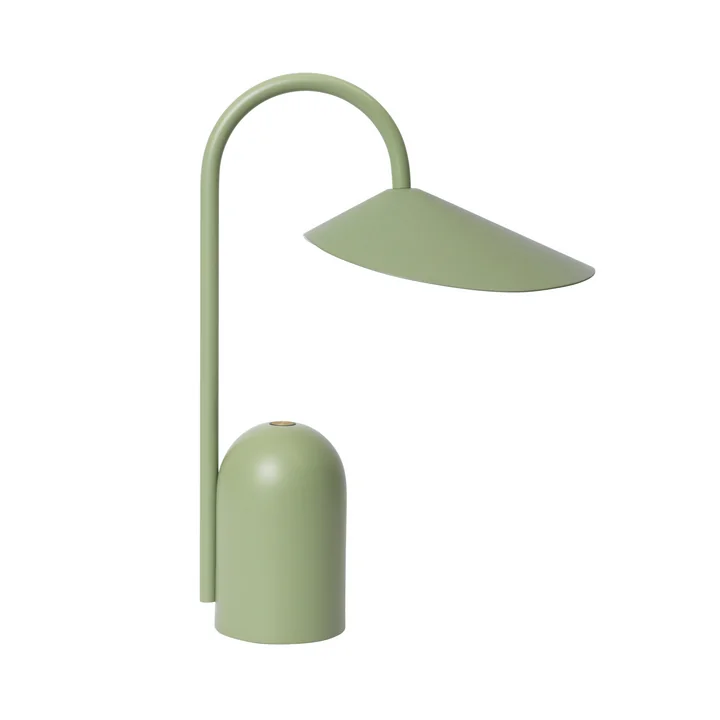 Ferm Living - Arum Oplaadbare LED tafellamp, tea green