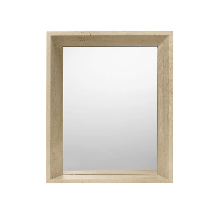 Ferm Living - Lancetspiegel, 53 x 63,5 cm, zand