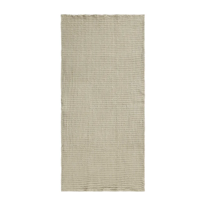 Ferm Living - Organic Badhanddoek, 70 x 140 cm, licht celedon