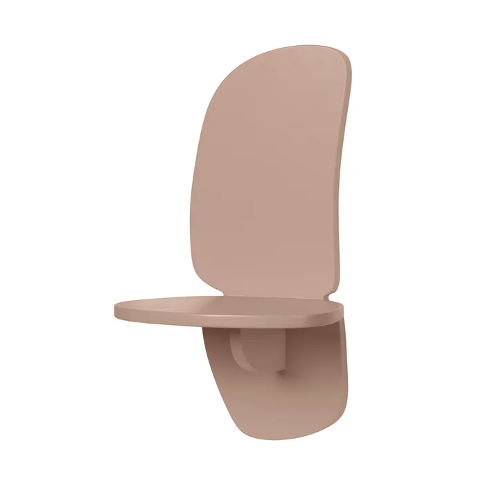 Ferm Living - Pilu Wandplank, H 40 cm, roze