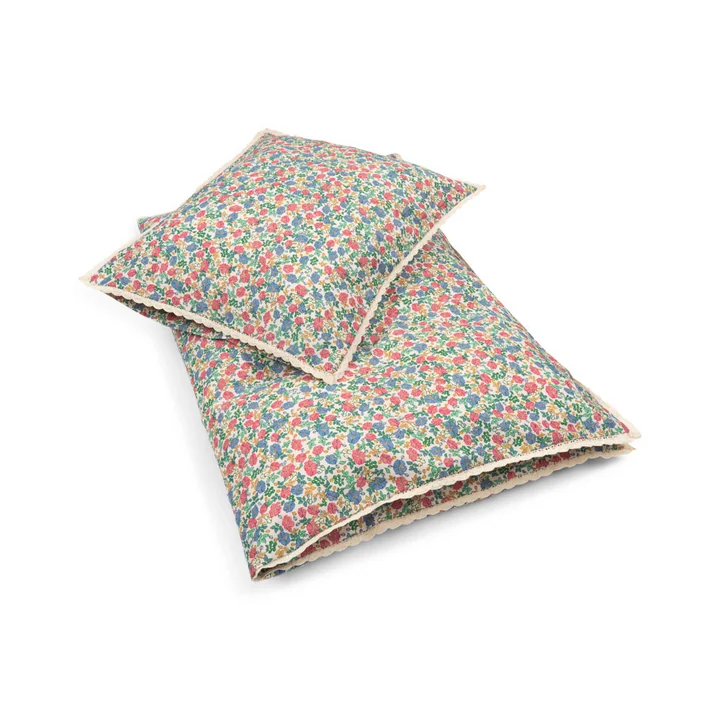 Konges Sløjd - Beddengoed van kant / kinderbeddengoed, fiola