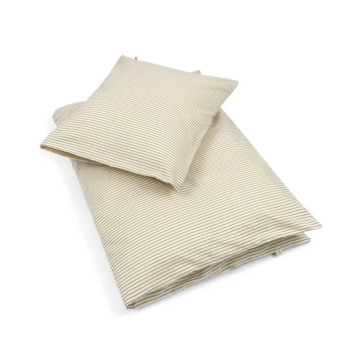 Konges Sløjd - Stands Havet beddengoed / kinderbeddengoed, theestreep