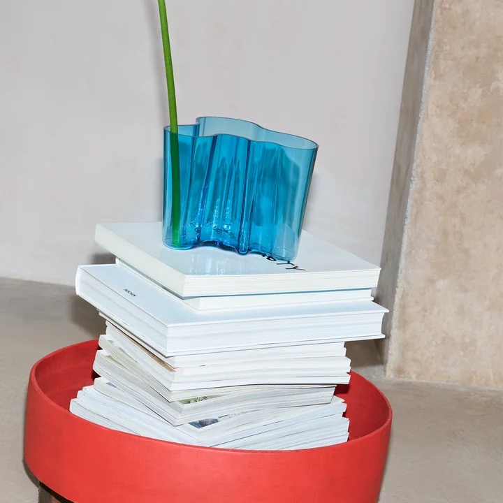 iittala - Aalto Vaas Savoy, 160 mm, turquoise