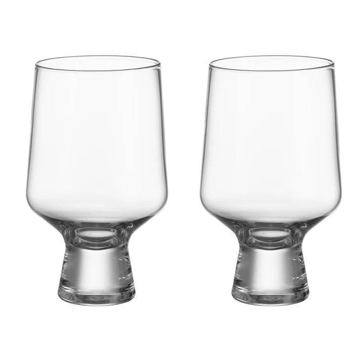 Iittala - Solare beker, 0,4 l, helder (set van 2)