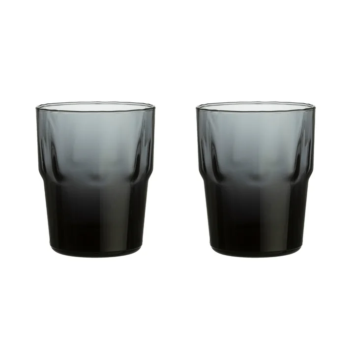 Iittala - Solare drinkglas, 0,31 l, staalgrijs (set van 2)
