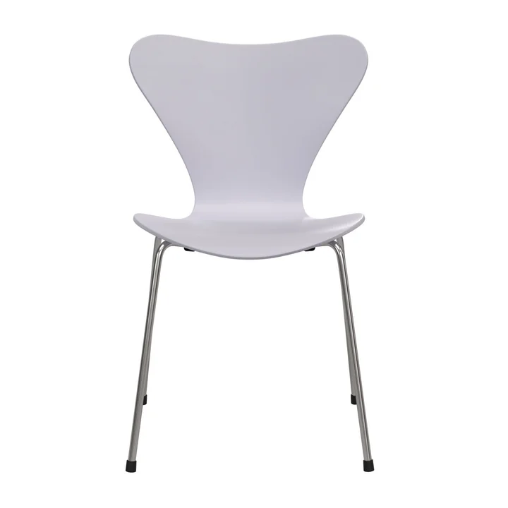 Fritz Hansen - Serie 7 stoel, niet bekleed, verchroomd / 7:14 AM violet (Special Edition 2025)