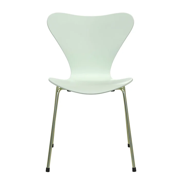 Fritz Hansen - Serie 7 stoel, niet bekleed, regenboog / 7:14 AM groen (Special Edition 2025)