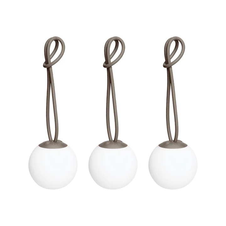 Fatboy - Bolleke Mini Hanglamp, taupe (set van 3)