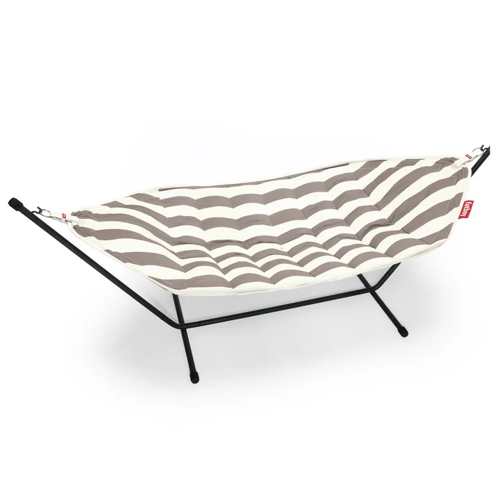 Fatboy - Headdemock Superb Hangmat, zwart / cacao gestreept