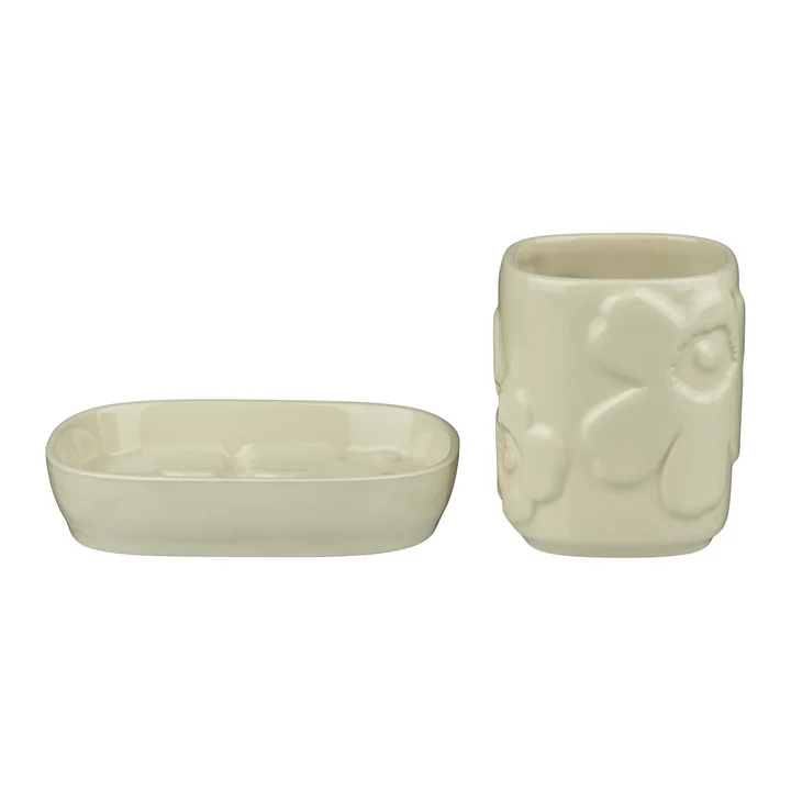 Marimekko - Unikko badkameraccessoireset, naturel