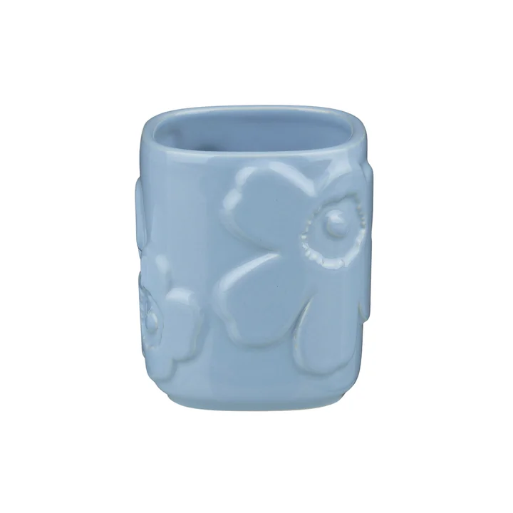 Marimekko - Unikko tandenpoetstrommel, hemelsblauw