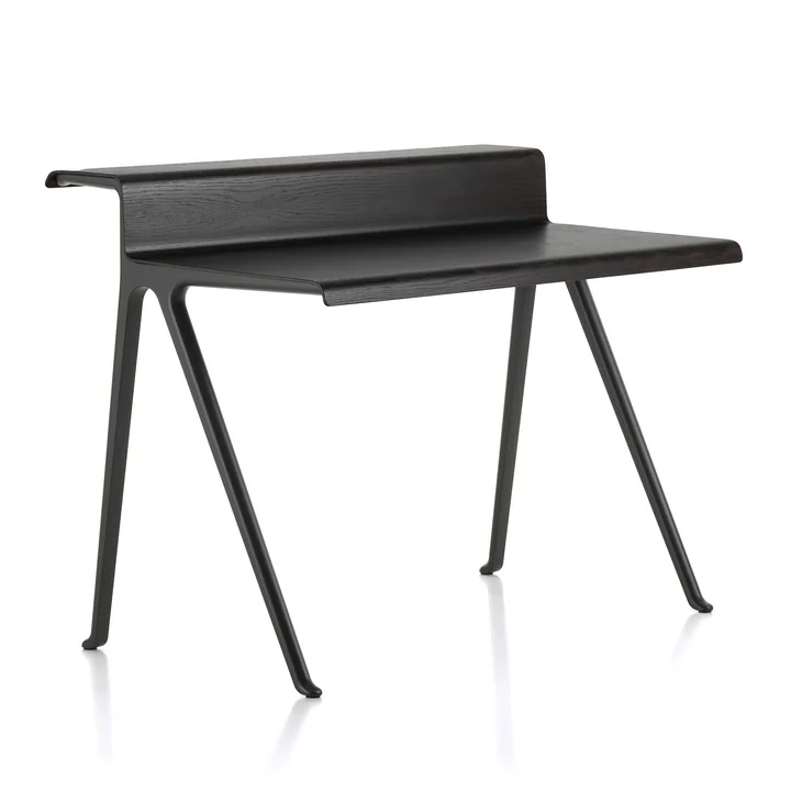 Vitra - Courier Bureau, donker eiken / diep zwart