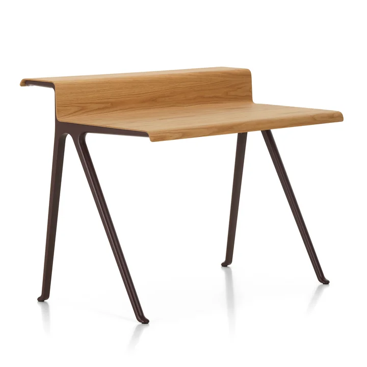 Vitra - Courier Bureau, licht eiken / diep zwart