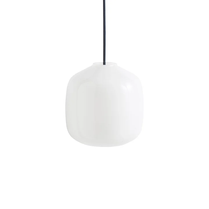HAY - Buoy Glazen hanglamp, Ø 20 cm, antraciet blauw