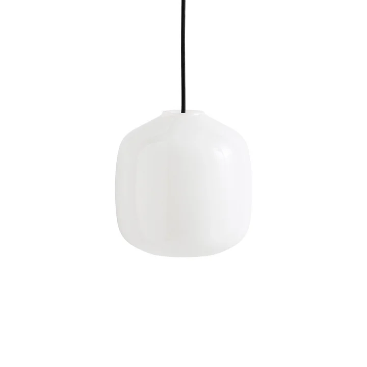 HAY - Buoy Glazen hanglamp, Ø 20 cm, zacht zwart