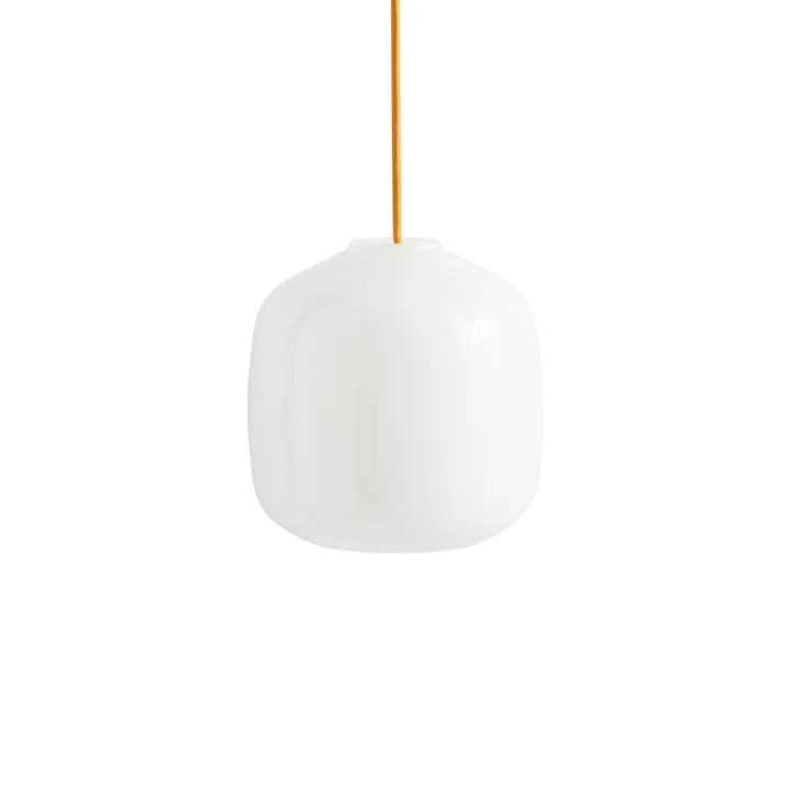 HAY - Buoy Glazen hanglamp, Ø 20 cm, ambergeel