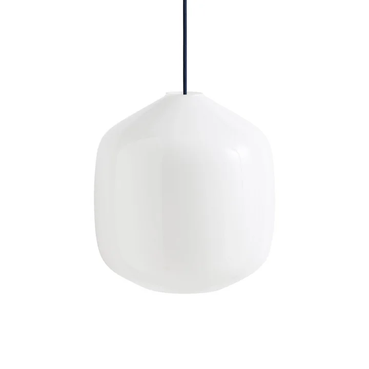 HAY - Buoy Glazen hanglamp, Ø 30 cm, antraciet blauw