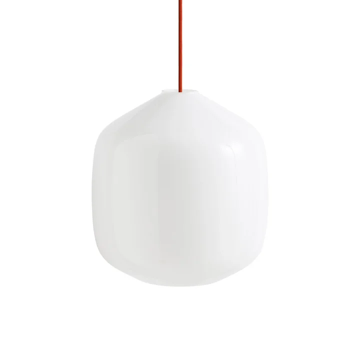 HAY - Buoy Glazen hanglamp, Ø 30 cm, roestrood