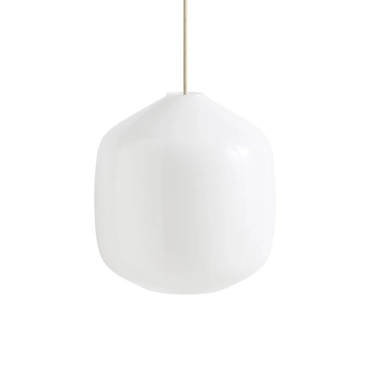 HAY - Buoy Glazen hanglamp, Ø 30 cm, betongrijs