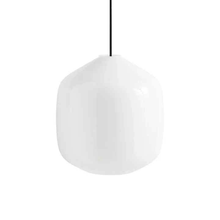 HAY - Buoy Glazen hanglamp, Ø 30 cm, zacht zwart