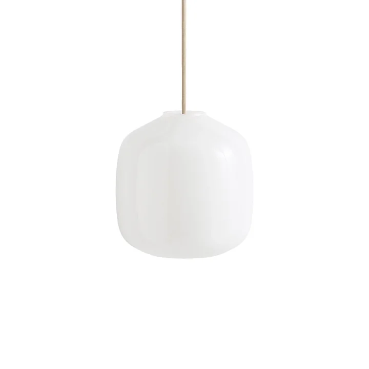 HAY - Buoy Glazen hanglamp, Ø 20 cm, betongrijs