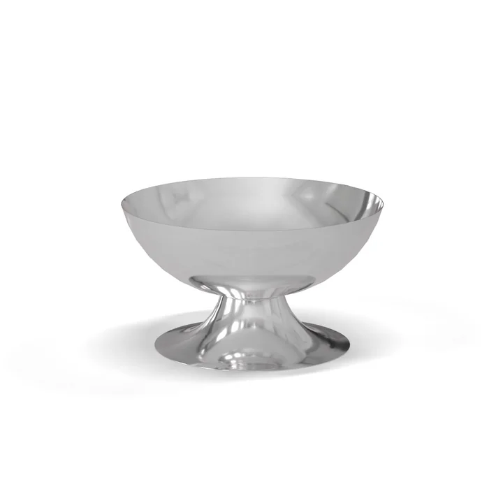 Nichba Design - IJsbekertje, laag, Ø 6 x 10 cm, roestvrij staal