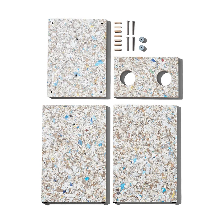 Form & Refine - Remake kruk, h 45.5 cm, grijs