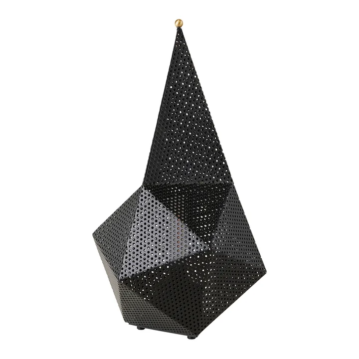 Bagdad Draagbare oplaadbare lamp, zacht zwart halfmat (EU) van Gubi