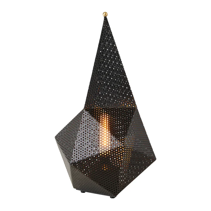 Bagdad Draagbare oplaadbare lamp, zacht zwart halfmat (EU) van Gubi