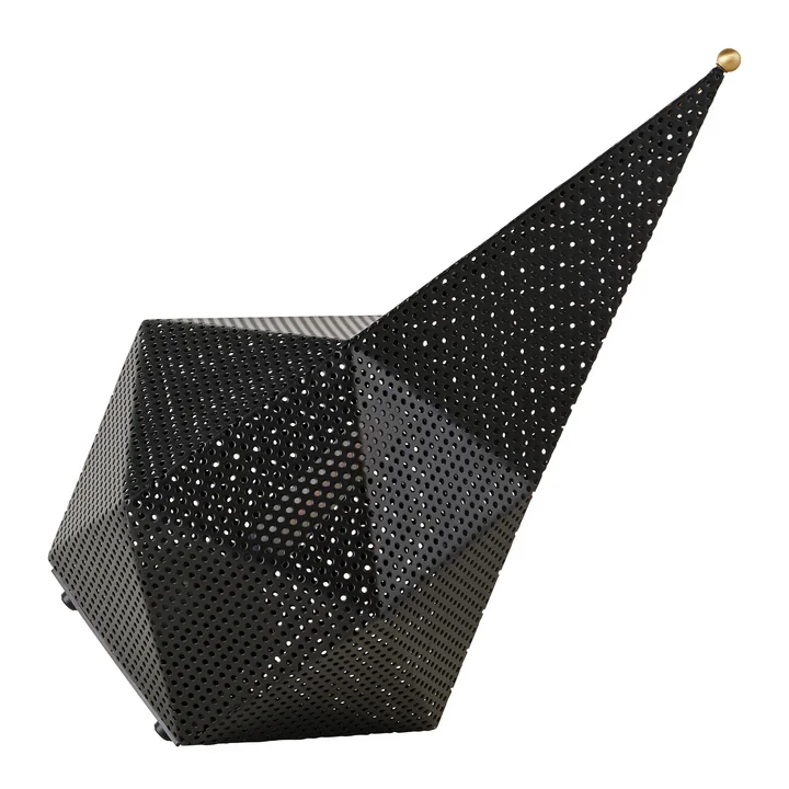 Bagdad Draagbare oplaadbare lamp, zacht zwart halfmat (EU) van Gubi