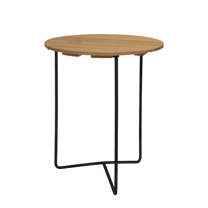 Grythyttan - 6B 60 Tuin eettafel Ø 60 cm, geolied eiken / zwart