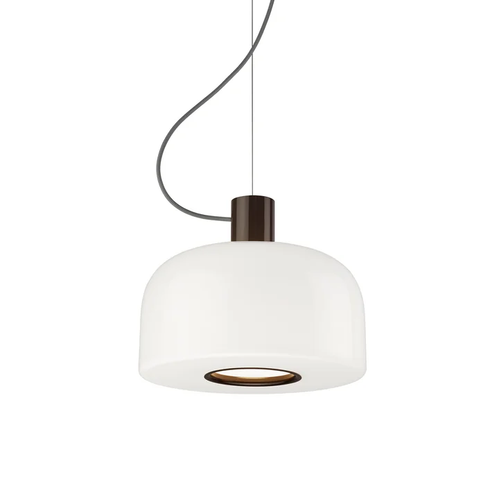 Flos - Bellhop S1 Glazen hanglamp, choco